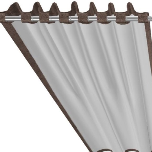 63"x54" Textural Boucle Light Filtering Curtain Panel - Threshold™ [108] - Picture 4 of 4